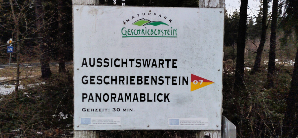 Hinweisschild